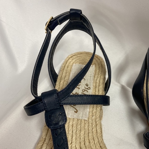 Jack Rogers Evie Espadrille Sandal Midnight Blue Size 9 NEW - Picture 3 of 6